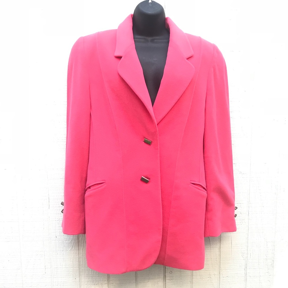 Vintage 80’s wool and cashmere coat